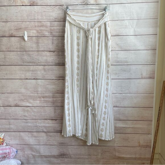 ANTHROPOLOGIE FARM RIO EVERLY WIDE LEG PANTS - Picture 3 of 11